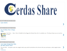 Tablet Screenshot of cerdasshare.com
